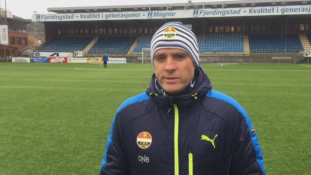 Tor Ole foran Sandefjord-kampen